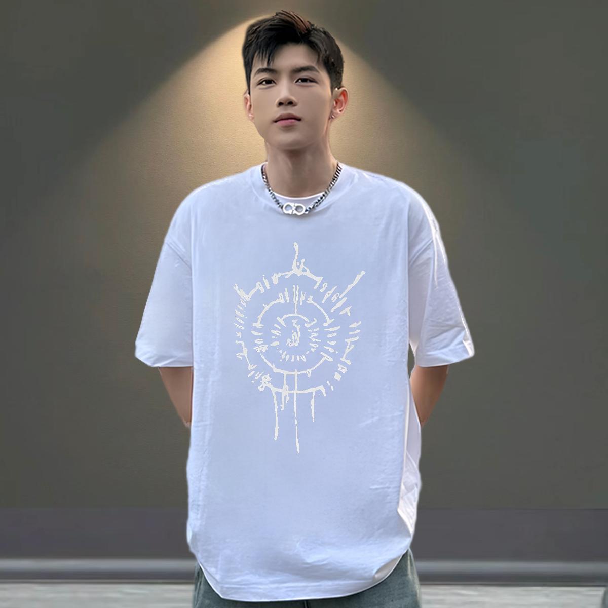 High Quality Man T Shirts Sport Cotton Breathable Soft Tshirts New Designer Cartoon Print Tops Tees