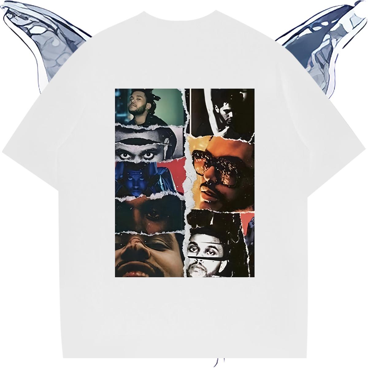 Classic T-Shirts Custom Anime Couples T Shirts Street wear Hip Hop Round Neck Short Sleeve Soft Tops Tees