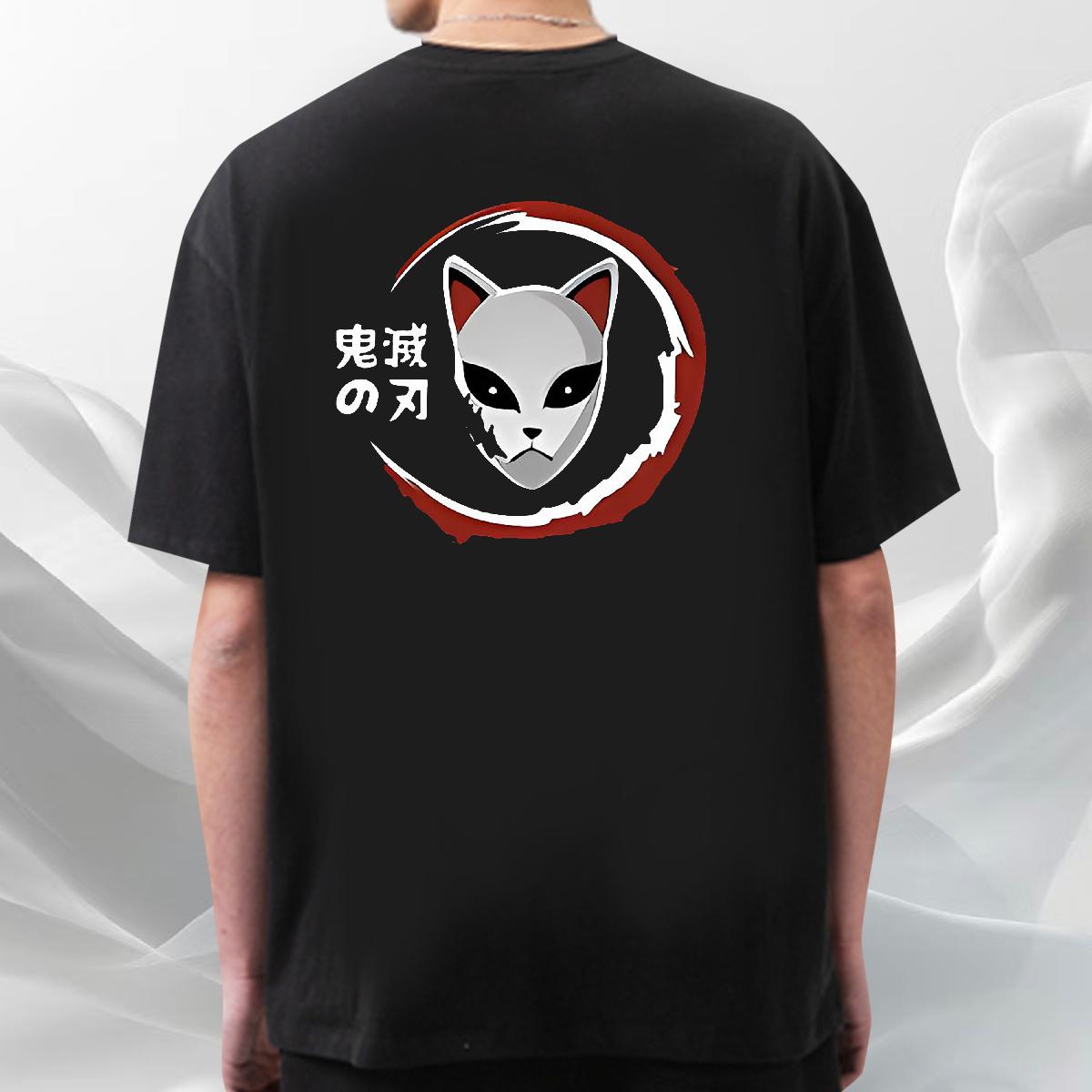 Custom T-Shirts Anime Print Hip Hop Tshirt for Man Woman Breathable Crew Neck Loose Wear
