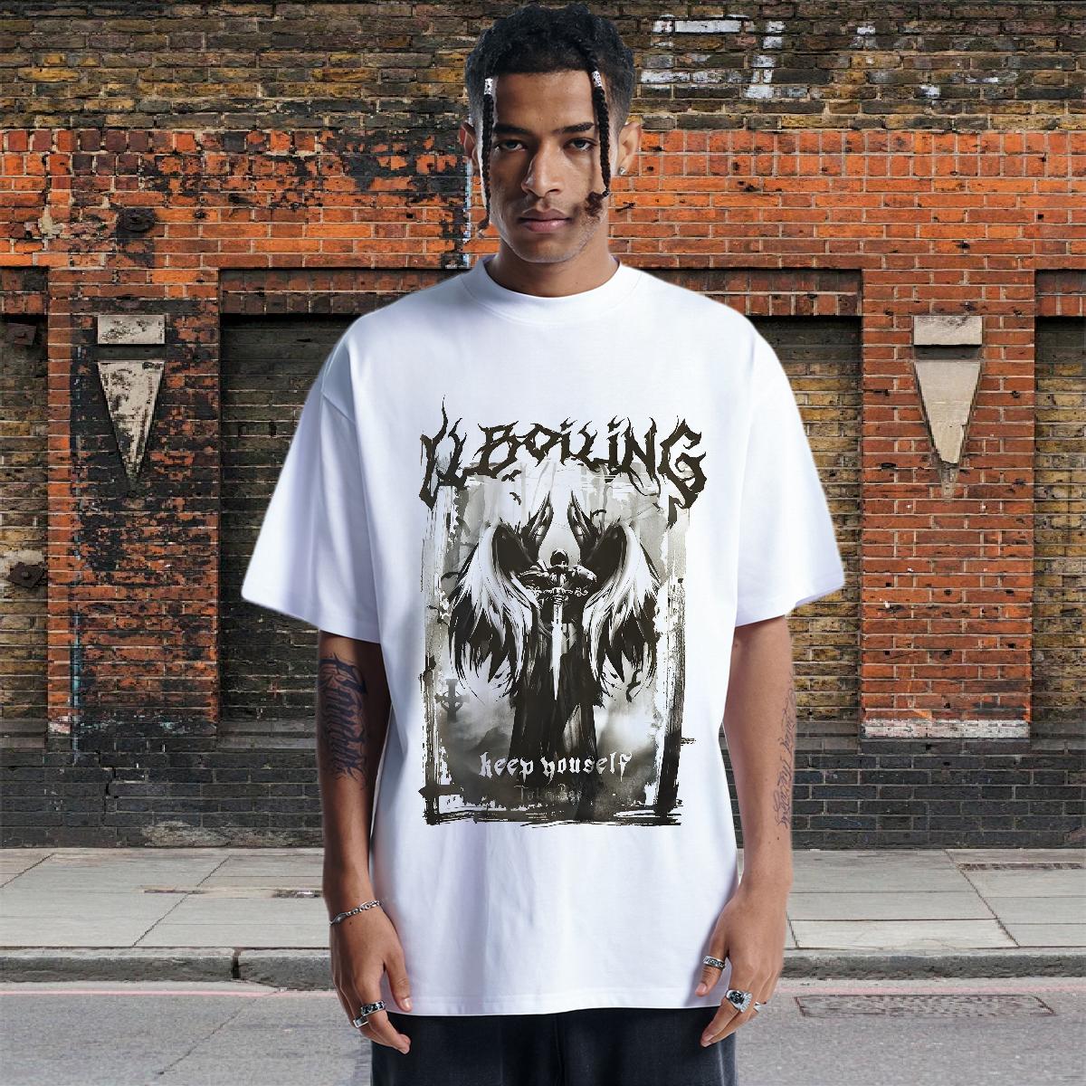 Designer T-Shirts Customized Tshirt for Man Woman High Street Hip Hop 180g Cotton Classic Wear