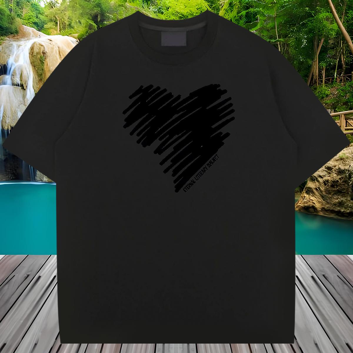 Custom Man T Shirts DIY Summer Casual Men Tees Crew Neck Cotton 5A Tops