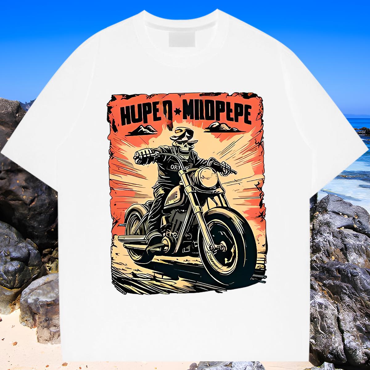 2024 Summer T-Shirts for Men DIY Printed Casual Beach Men Clothes T-Shirt O-Neck Short Sleeve Cotton Designer Tshirts