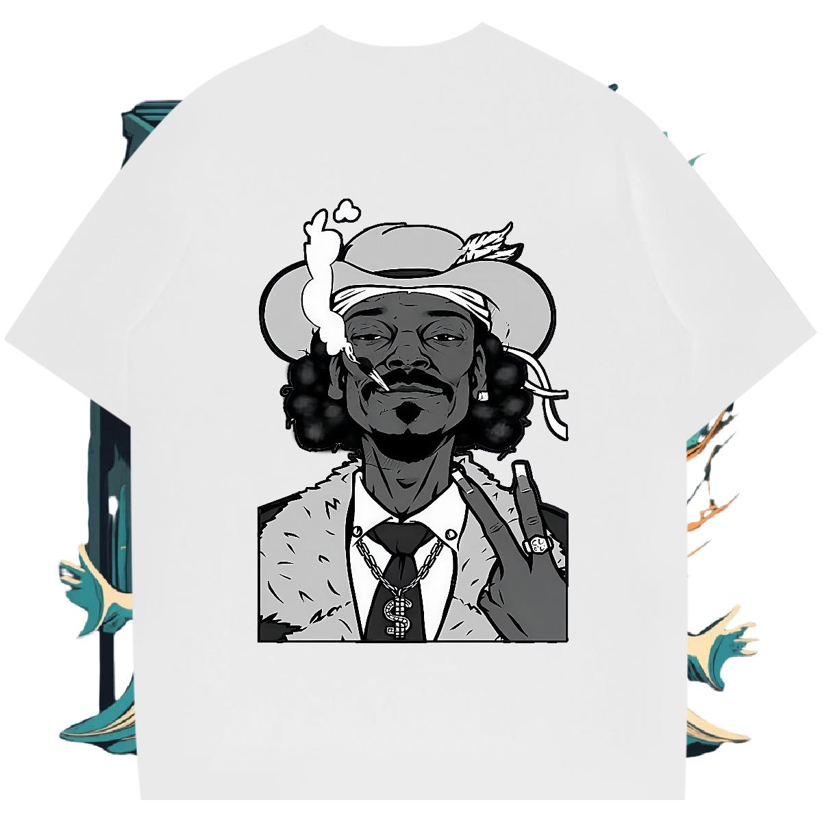 Loose Fit Men T Shirts Cotton Breathable Street Wear Couples T Shirts Custom Anime Designer Fashion Wear