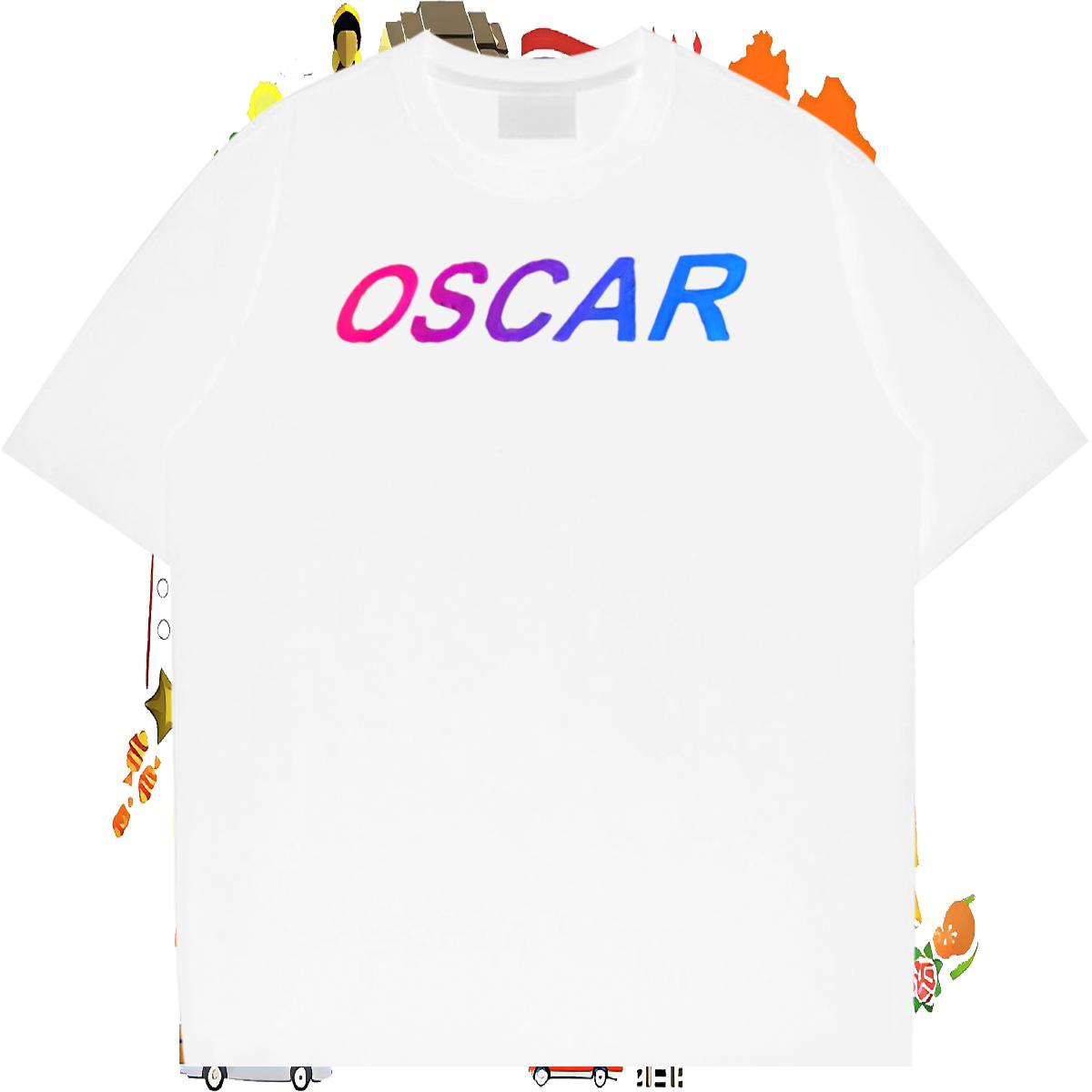 5A T Shirts Men Beach Cotton O Neck Short Sleeves Mens Tshirts Fashion New Cartoon Printing S-3XL Clothings