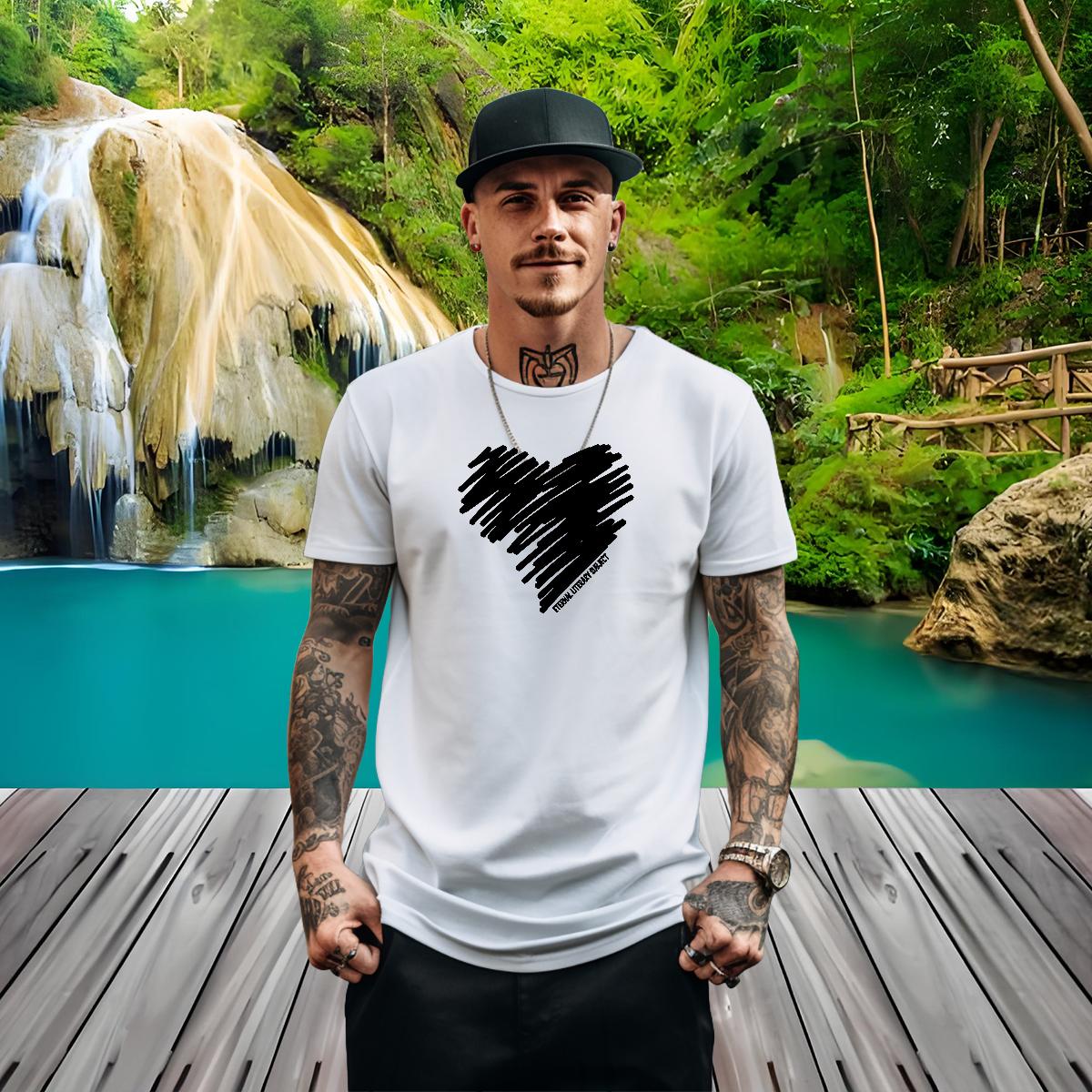 Custom Man T Shirts DIY Summer Casual Men Tees Crew Neck Cotton 5A Tops