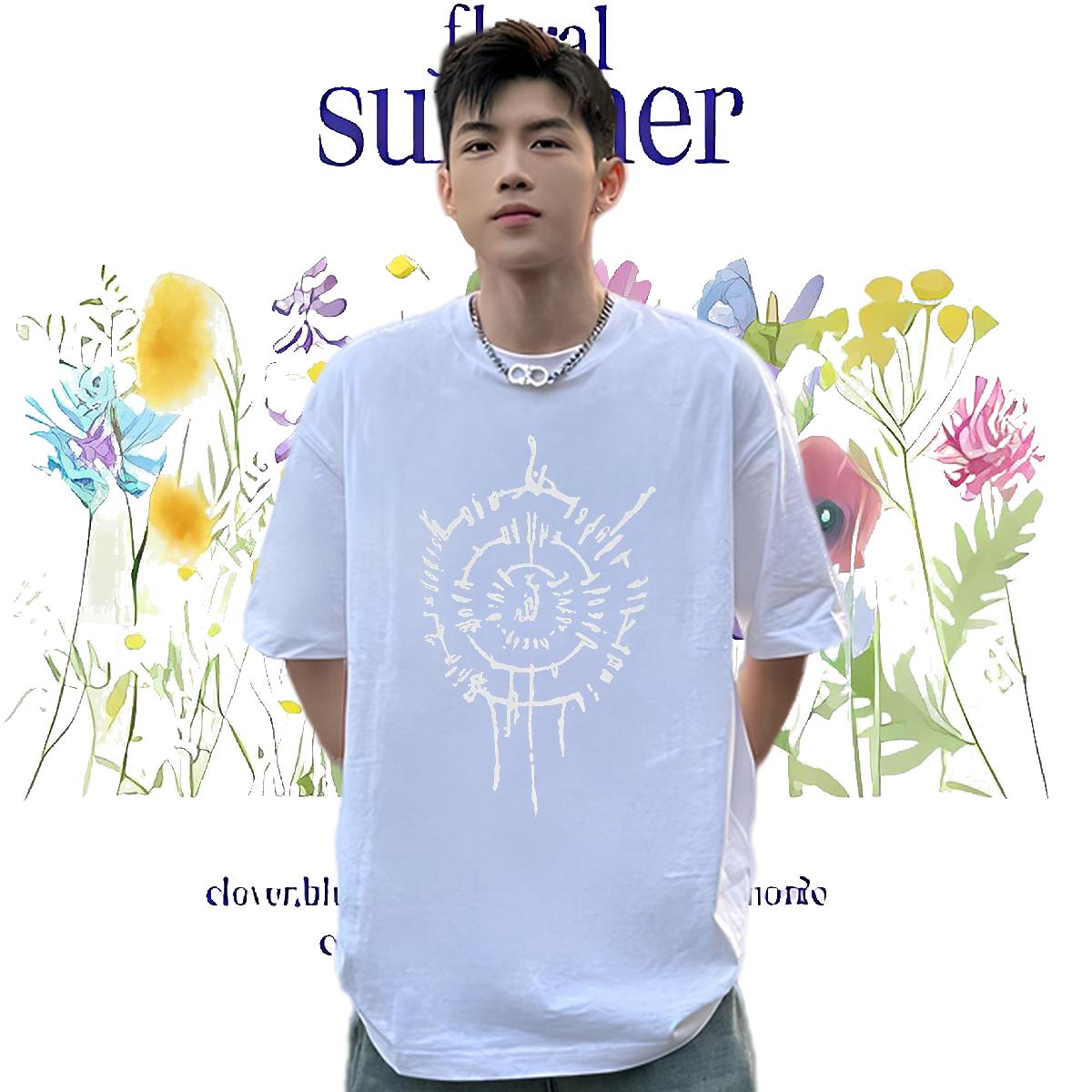 High Quality T Shirts Men Casual Beach Breathable Crew Neck Cotton Couples T Shirts Classic Casual Custom Printing Tee Shirt