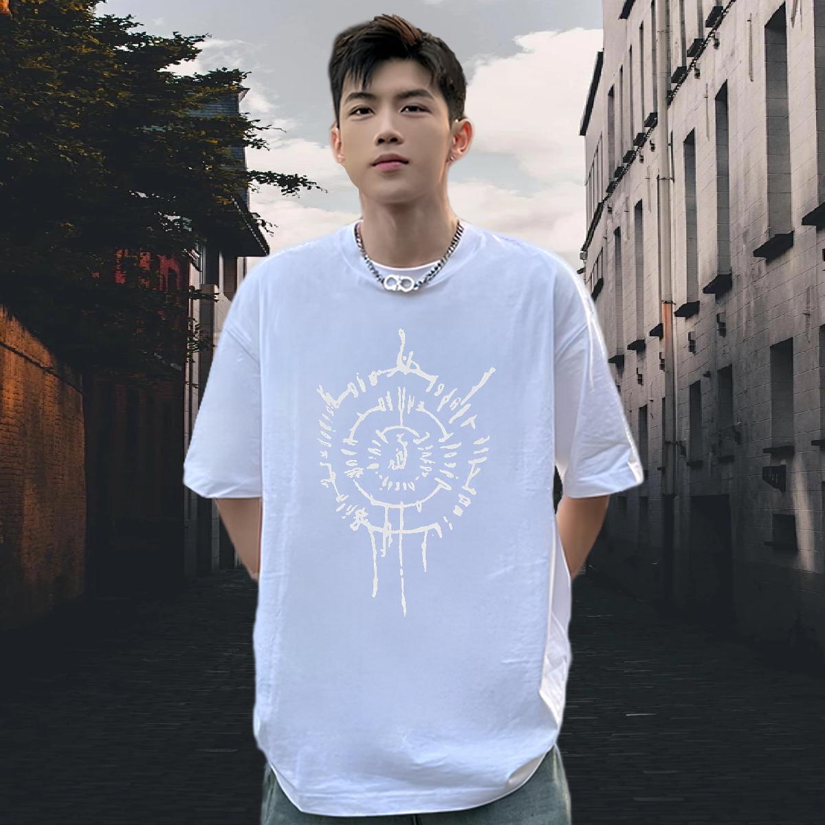 2024 Summer Mens T Shirts Custom Print Oversized Couples T Shirts Sports Casual Short Sleeve Cotton O-Neck 5A Wear