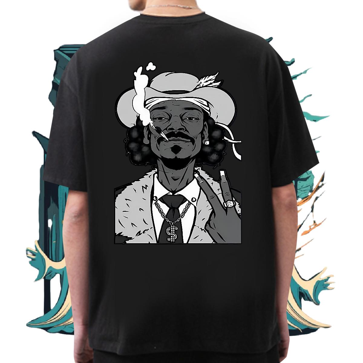 Loose Fit Men T Shirts Cotton Breathable Street Wear Couples T Shirts Custom Anime Designer Fashion Wear