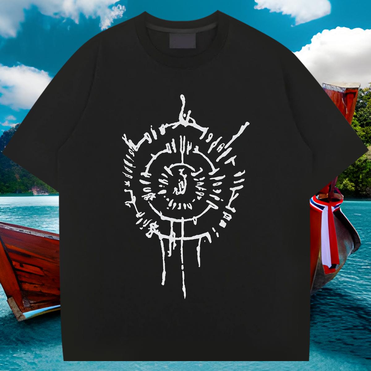 Cool Design T Shirt For Man Street wear Hip Hop 180g Cotton Mens Tshirts New Designer Custom Print Oversized Wear