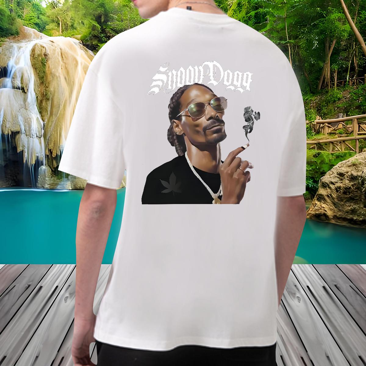 Loose Fit Man T Shirts Crew Neck Cotton Anime Printing Street Men Tees Anime Fashion Design Polos