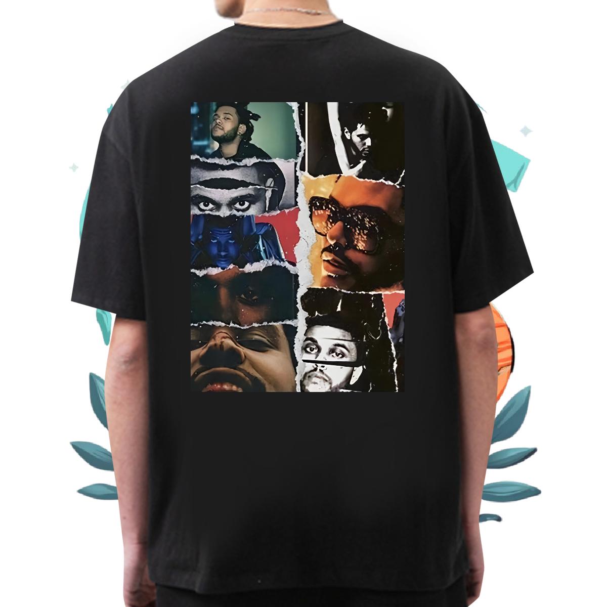 Customized Mens T Shirts Custom Cartoon Couples T Shirts High Street Hip Hop Cotton Breathable Short Sleeve Unisex Top Tees
