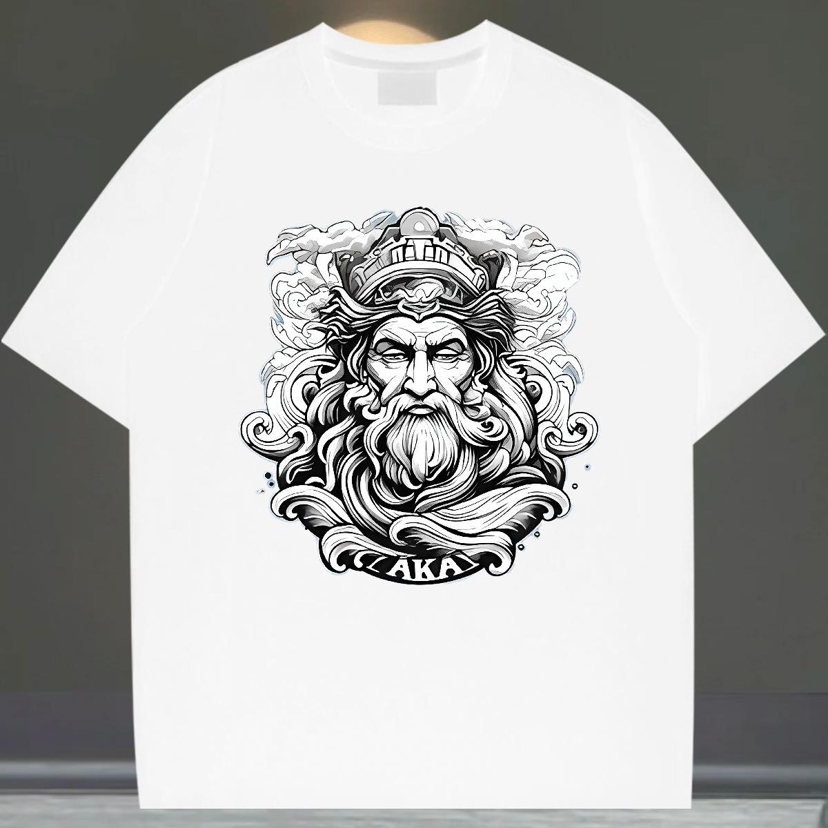 2024 Designer T-Shirts Anime Print Casual Daily Wear Tshirts Short Sleeve Cotton O-Neck Cool Tops Tees