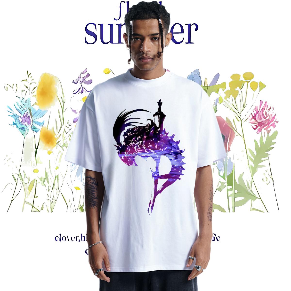 Wholesale Mens T Shirts Casual O-Neck Short Sleeve Cotton Men Clothes T-Shirt 2024 Summer Oversized Clothings