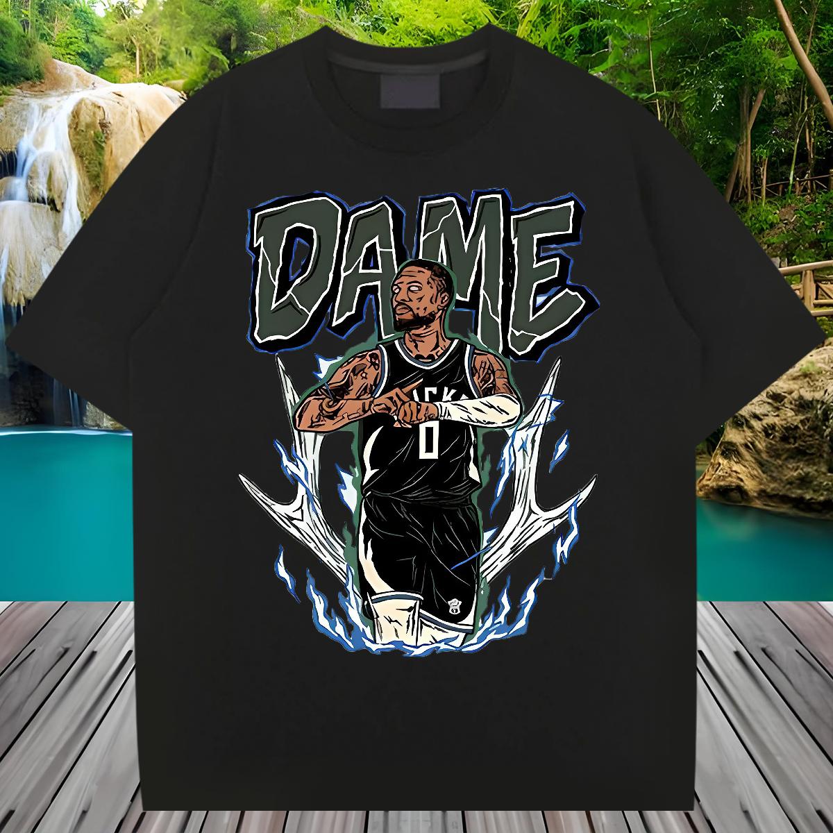 2024 New T shirt Oversized S-3XL Tshirts Street wear Hip Hop Cotton O Neck Short Sleeves Soft Clothes