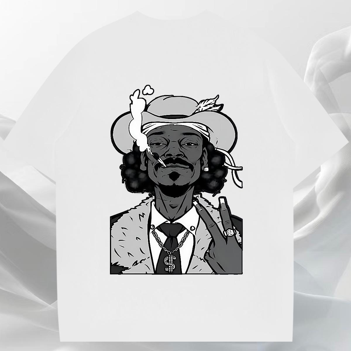 Designer T shirt Anime Print Daily Wear Couples T Shirts Breathable Short Sleeve Brand Top Tees