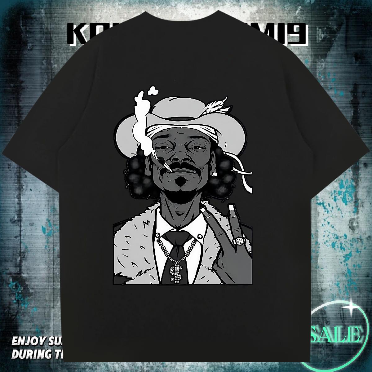 2024 T shirt Cartoon Printing S-3XL Daily Wear Men Tops Tees Cotton O Neck Short Sleeves Cool Design Clothings