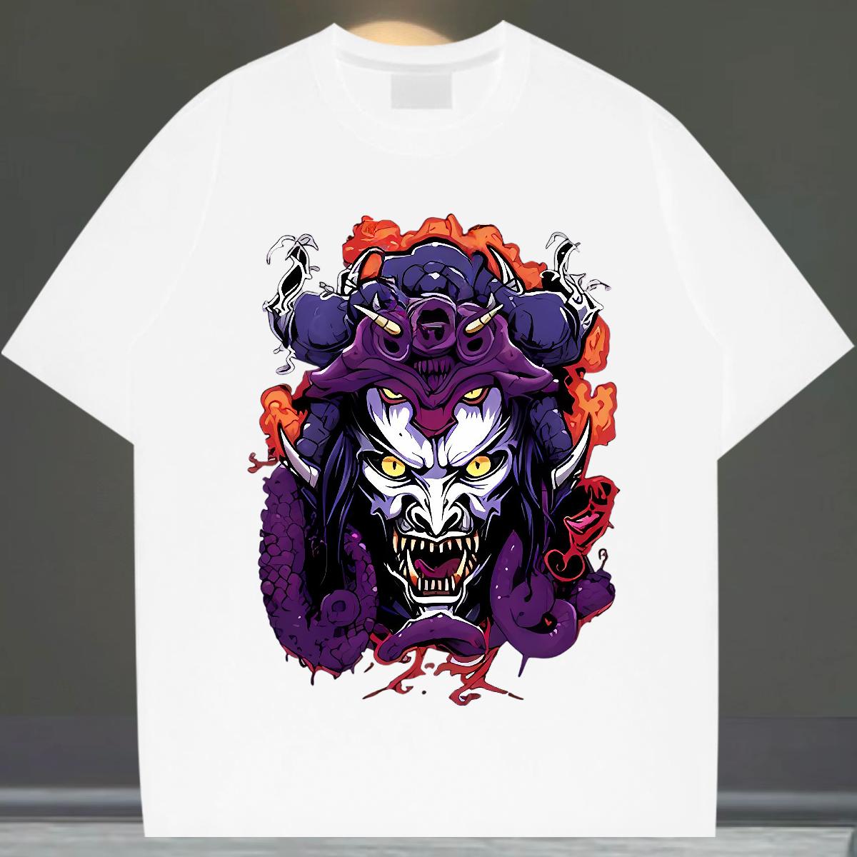 Classic T Shirts Men Asian Size High Street Hip Hop Men Clothes T-Shirt Round Neck Short Sleeve Unisex Polos