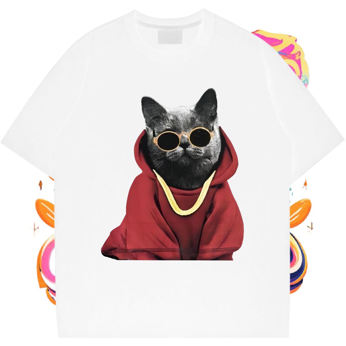 Cool Man T Shirts Hip Hop Street Cotton Breathable Soft Men Tees New Custom Printed Tops