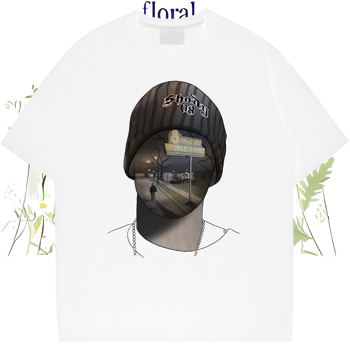 5A T shirt Anime Printing Street Breathable Crew Neck Men Tees Wholesale Custom Printing Tees Shirts