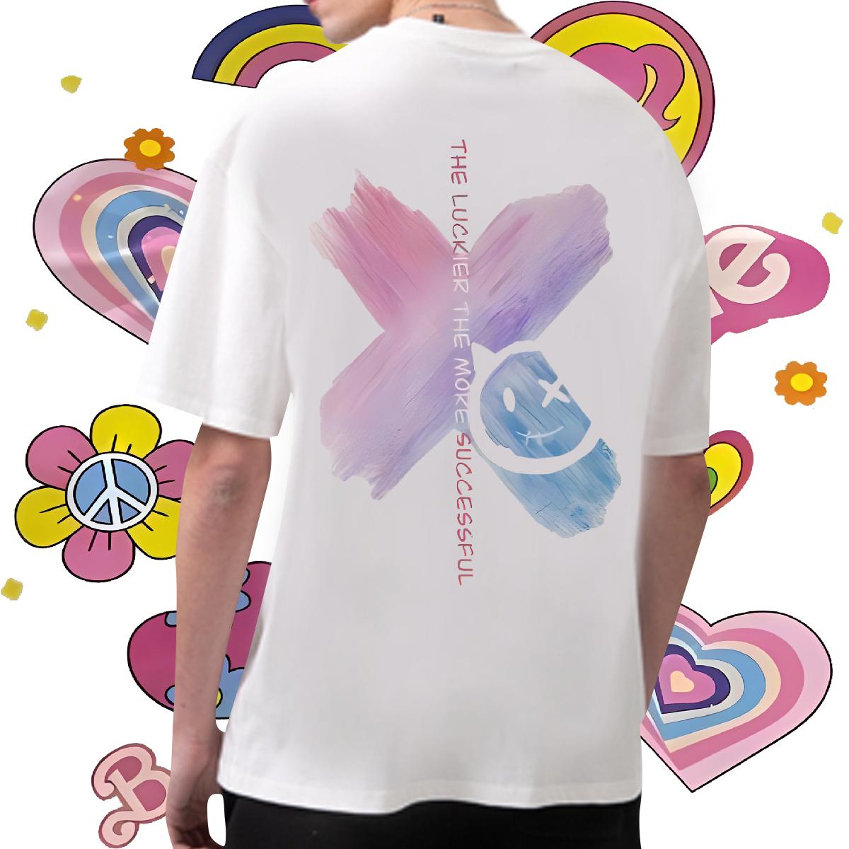 Classic Mens T Shirts Anime Men Tees Spring Summer Breathable Short Sleeve Unisex Clothes