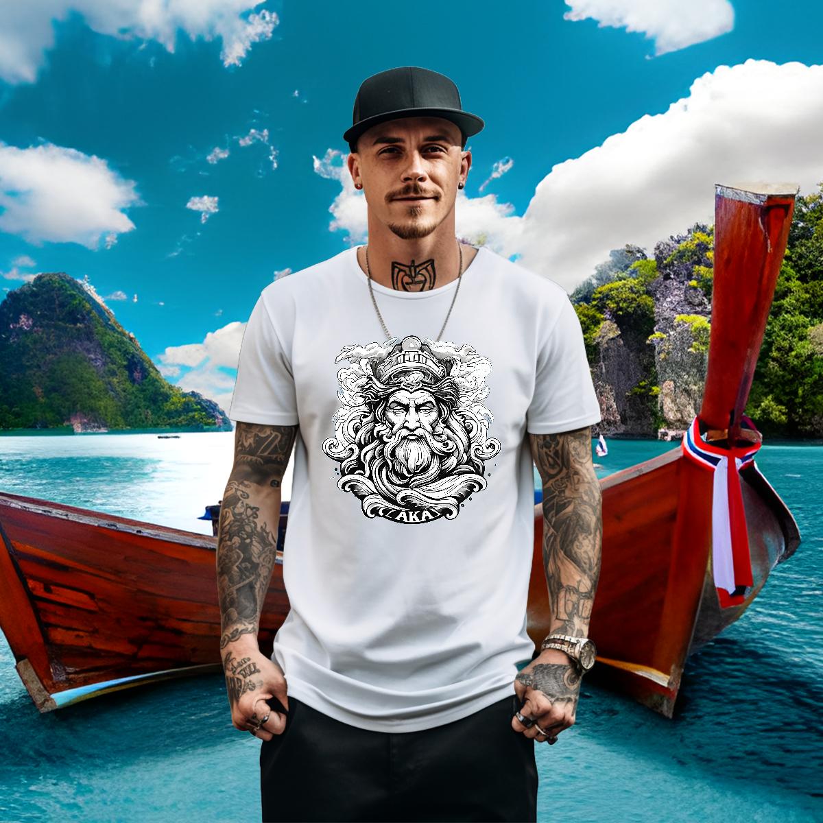 Casual New T shirt DIY Printed Daily Wear Men Tops Tees Cotton O Neck Short Sleeves Classic Tops Tees