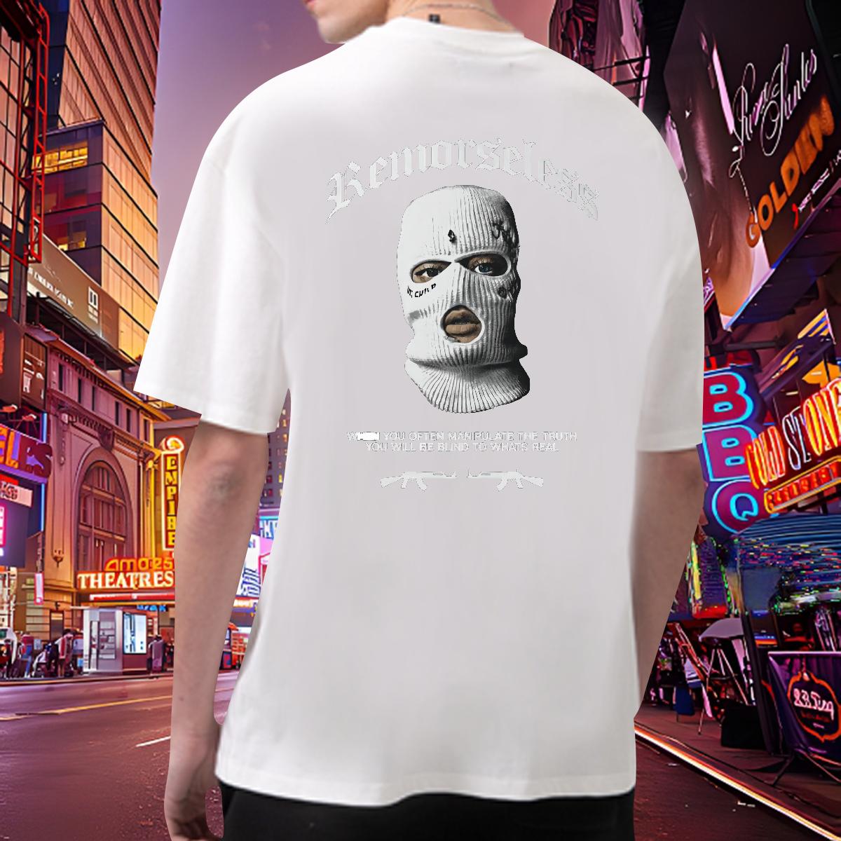 2024 Summer T shirt DIY Logo Men Tees Casual Daily Wear Round Neck Short Sleeve 5A Tshirts