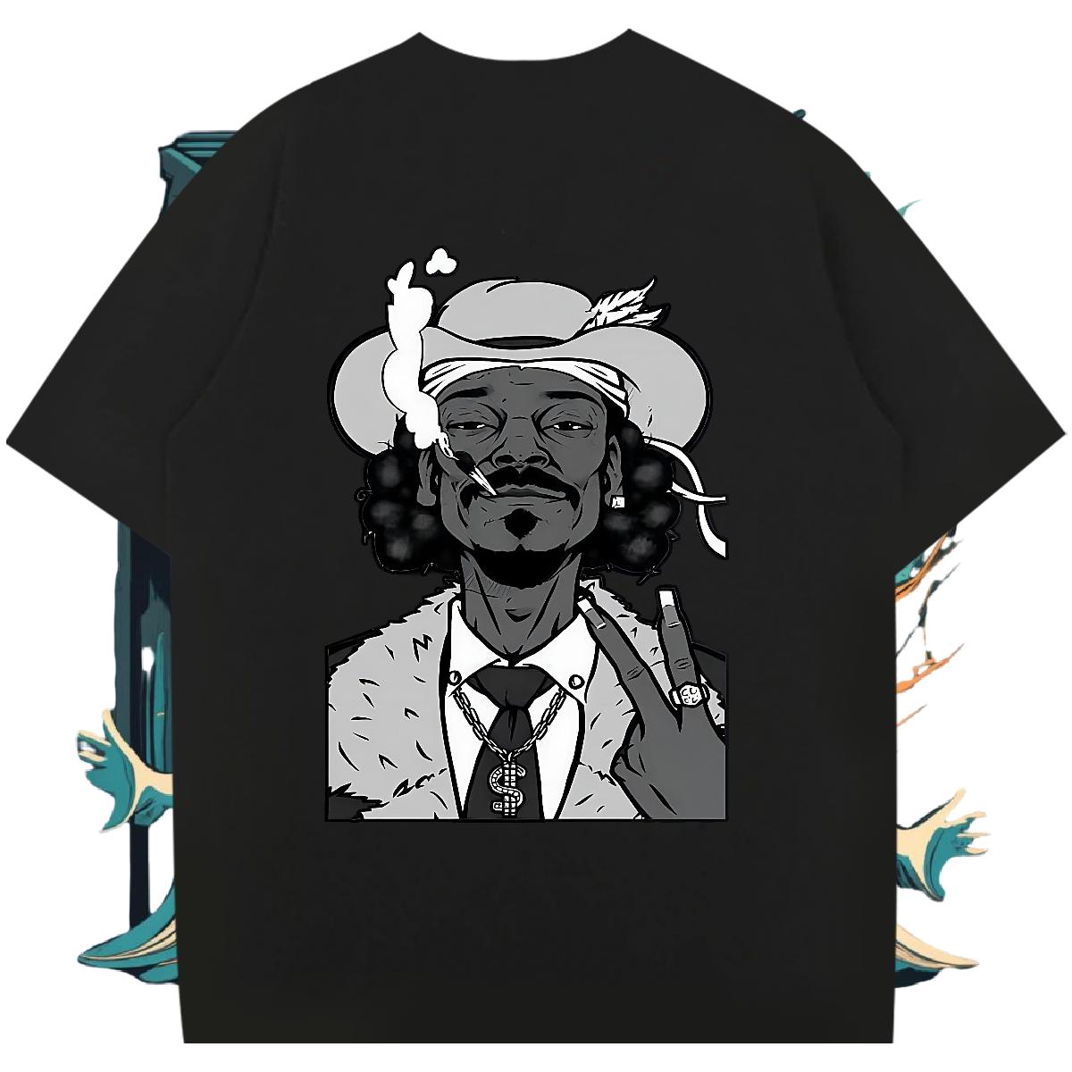 Loose Fit Men T Shirts Cotton Breathable Street Wear Couples T Shirts Custom Anime Designer Fashion Wear