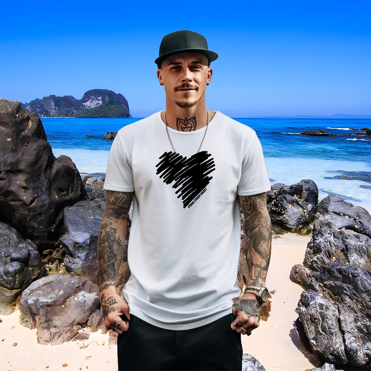 Fashion Casual Mens T Shirts Anime Print Anime Printing Street Couples T Shirts Breathable Crew Neck Soft Tees