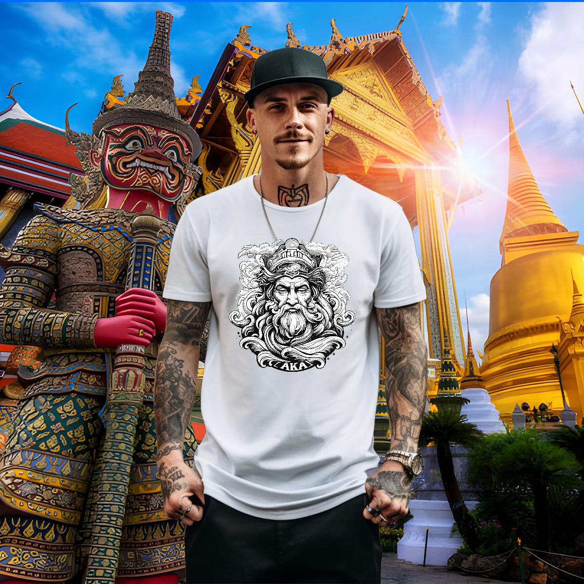 Fashion T-Shirts for Men White Plus Size Outdoor Tshirts Cotton O Neck Short Sleeves Classic Tee Shirt