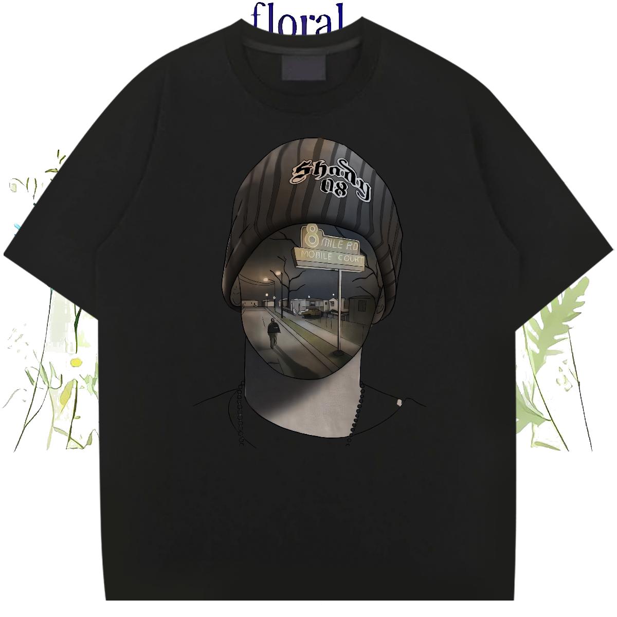 5A T shirt Anime Printing Street Breathable Crew Neck Men Tees Wholesale Custom Printing Tees Shirts