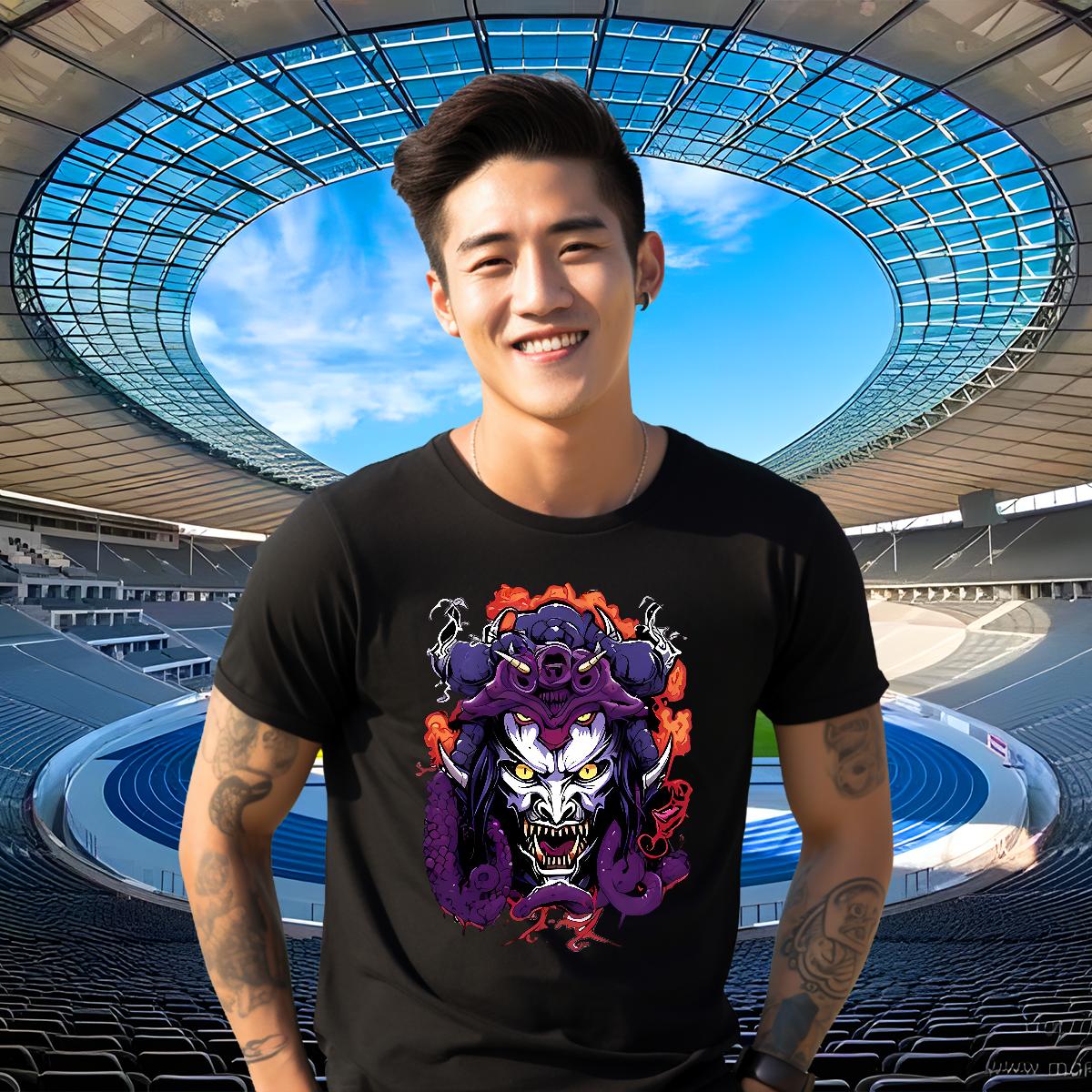 2024 T-Shirts for Men DIY Printed Sport Couples T Shirts Breathable Short Sleeve Comfortable Tees Shirts