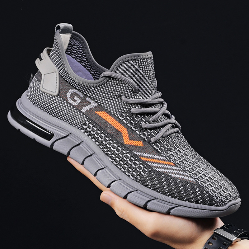 Mesh Breathable New Summer Basketball Casual Sports Soft Sole Anti slip Fashion Versatile Men's Running Shoes Don't Stink Feet Lhshoe
