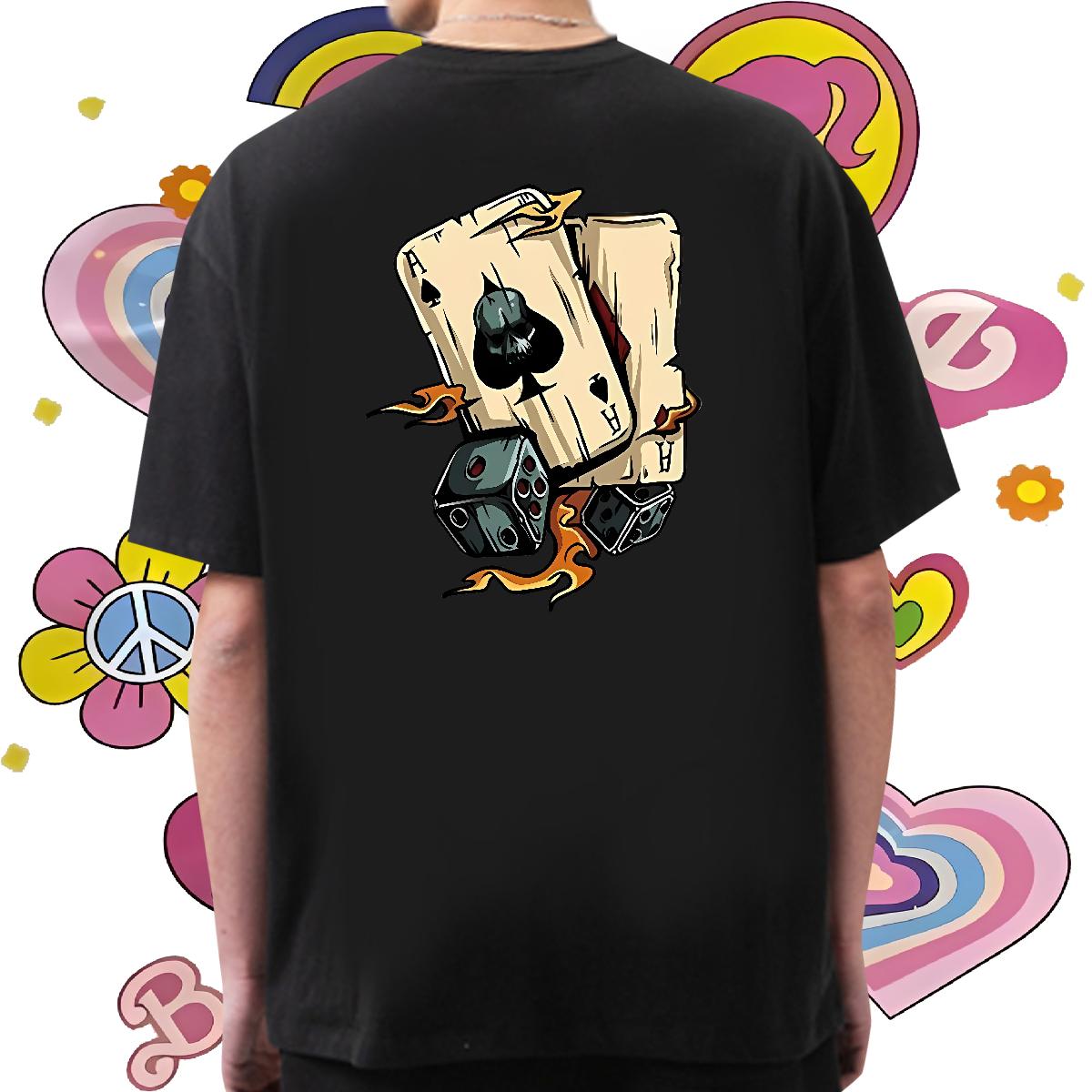 Fashion Casual T Shirt For Man Custom Cartoon Men Tshirts Casual Daily Wear Breathable Short Sleeve Designer Tops Shirt