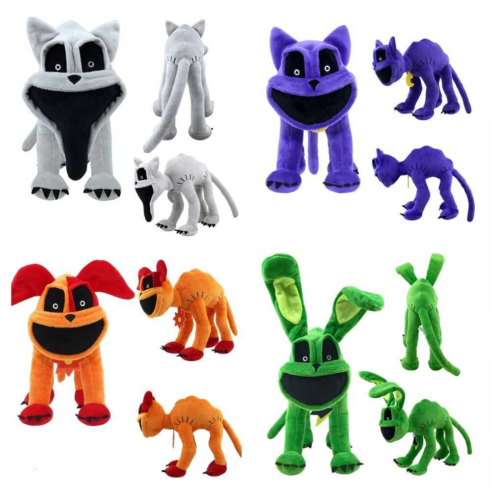 Stuffed Plush Animals New Smiling Animal Plush Hoppy Hopscotch Dog Day CatNap Doll Toy Soft Fill Plush Peluches Pillow Christmas Gift T240531