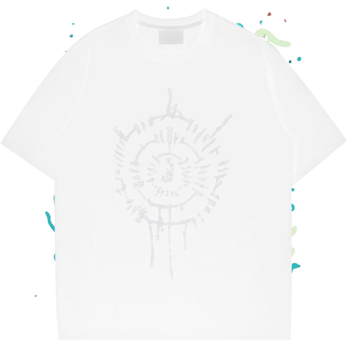 Designer T-Shirts Home Outdoor Breathable Crew Neck Mens Tshirts 2024 Summer Cartoon Printing S-3XL Tees Shirts