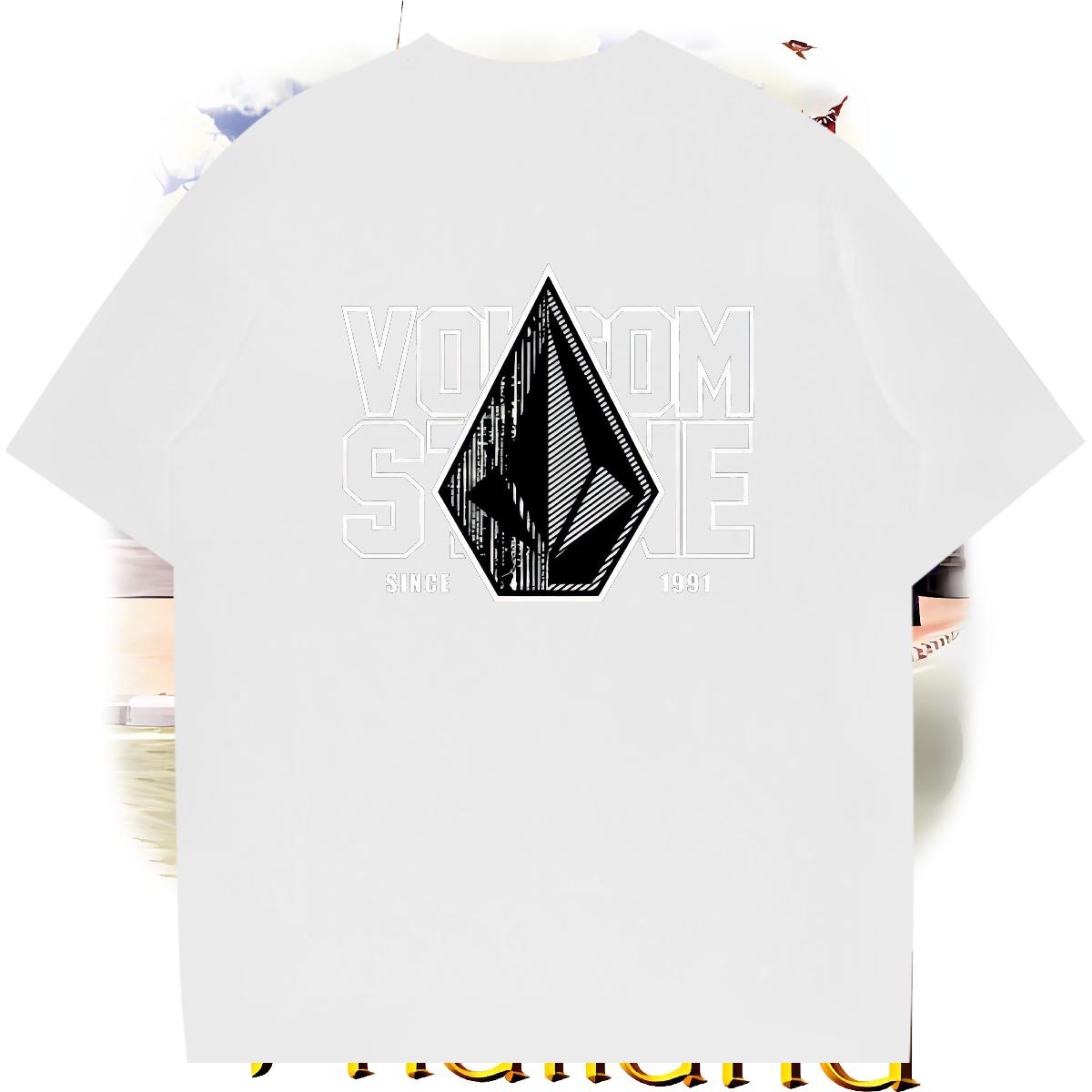 Casual New T shirt DIY Logo Men Clothes T-Shirt Outdoor O-Neck Short Sleeve Cotton Unisex Top Tees