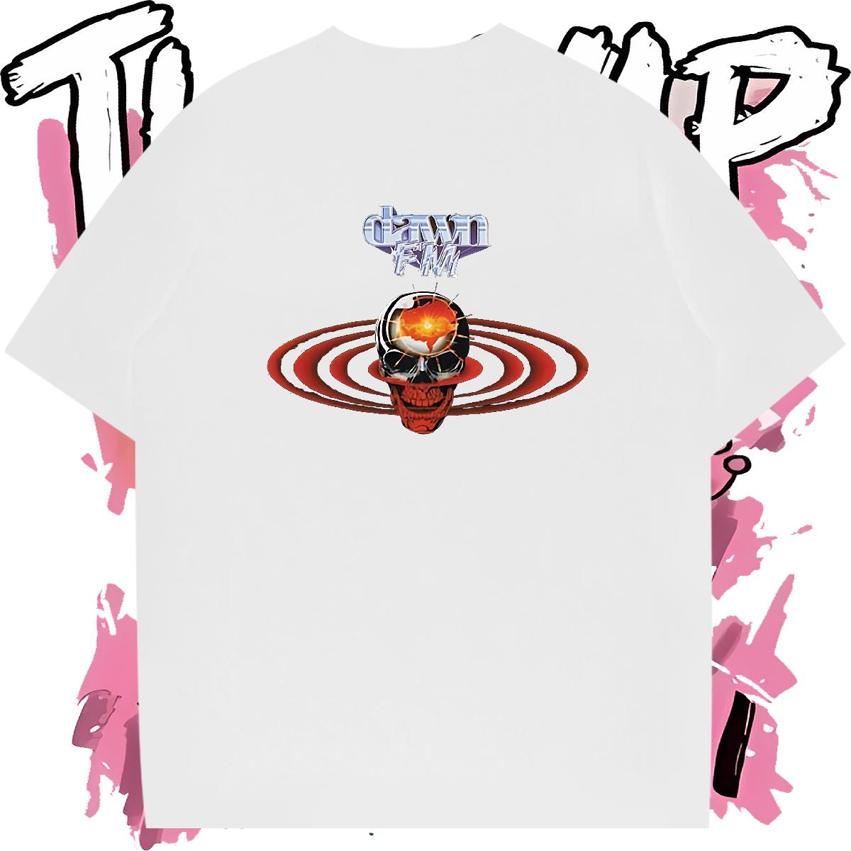 Loose T shirt Crew Neck Cotton Spring Summer Tshirts DIY Anime Wholesale Clothes