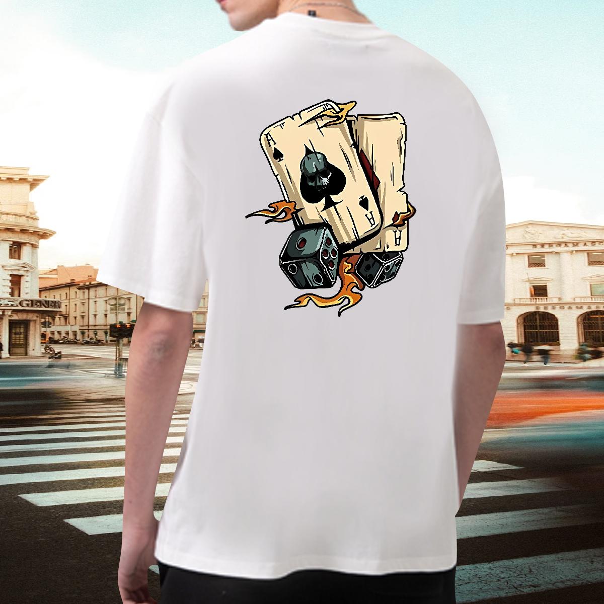 2024 New T-Shirts for Men Customized Print Summer Casual Tshirts Short sleeve Cotton Soft Designer Tops Shirt