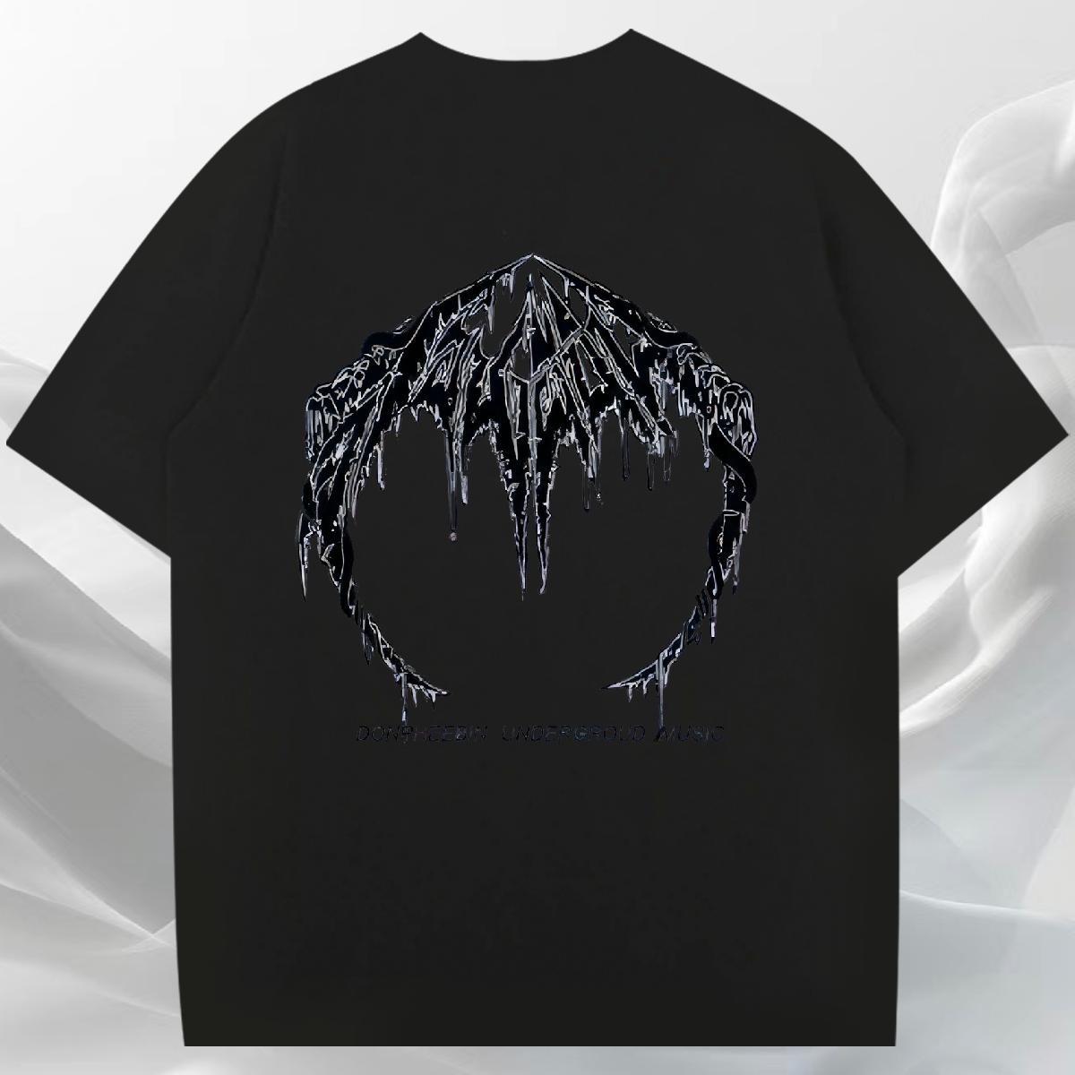 Fashion New T shirt DIY Anime Printing Street Tshirt for Man Woman Round Neck Short Sleeve Popular Tshirts