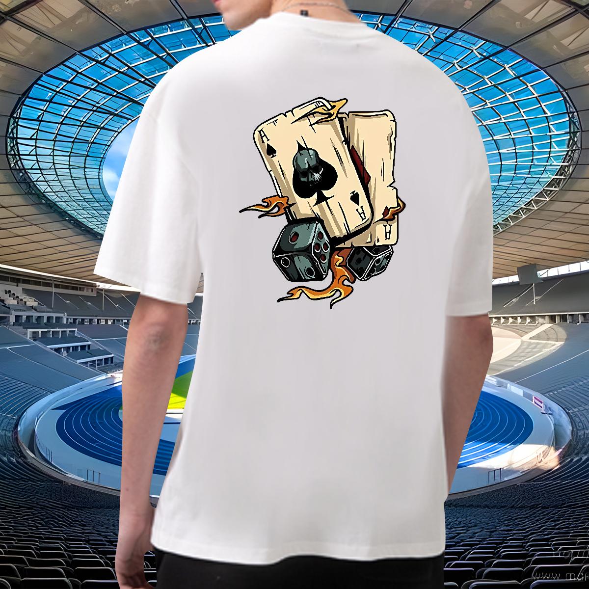 Custom Man T Shirts Custom Home Outdoor Mens Tshirts Cotton Breathable Short Sleeve Wholesale Clothes