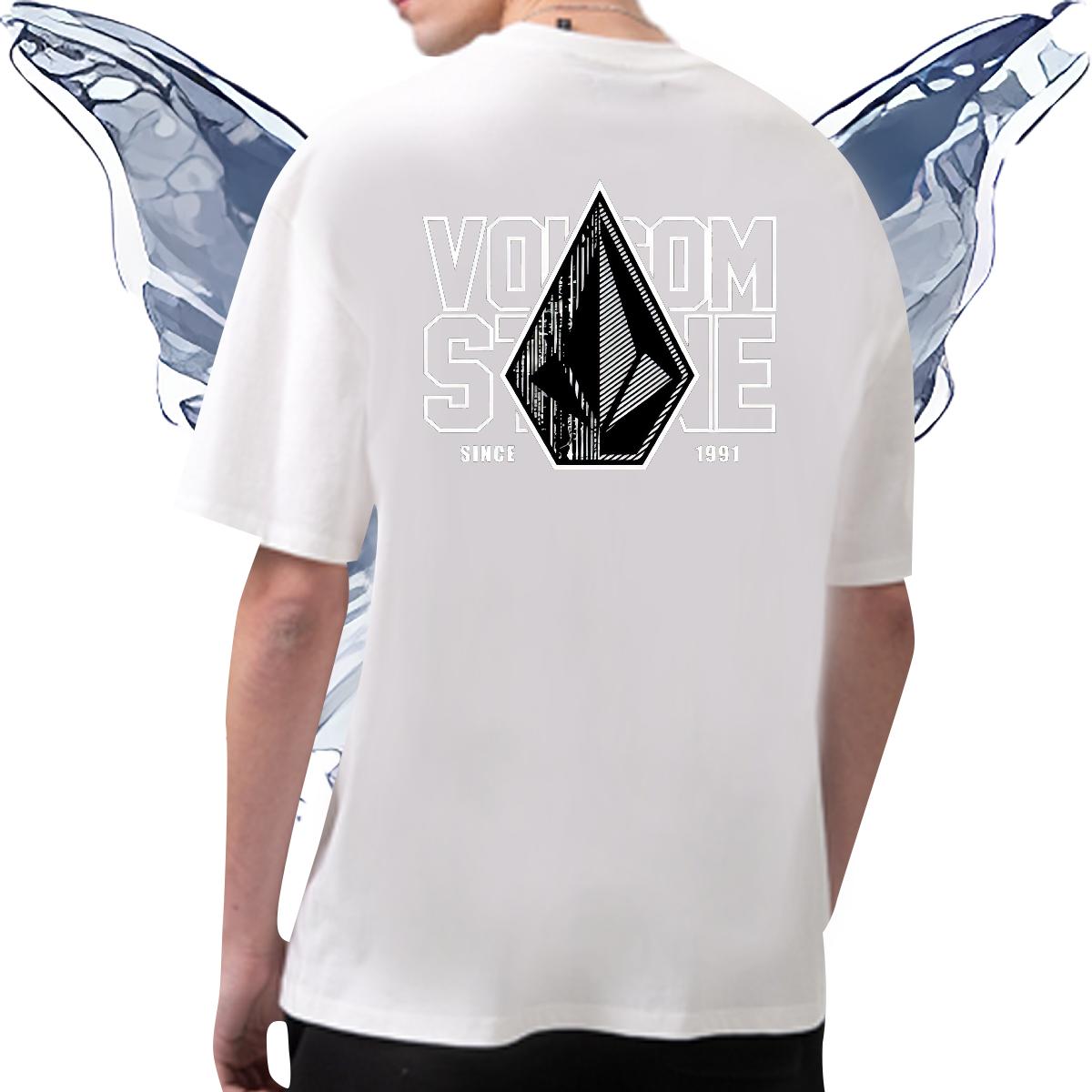 2024 T Shirt For Man Customized Couples T Shirts Sports Casual Cotton Breathable Unisex Tops