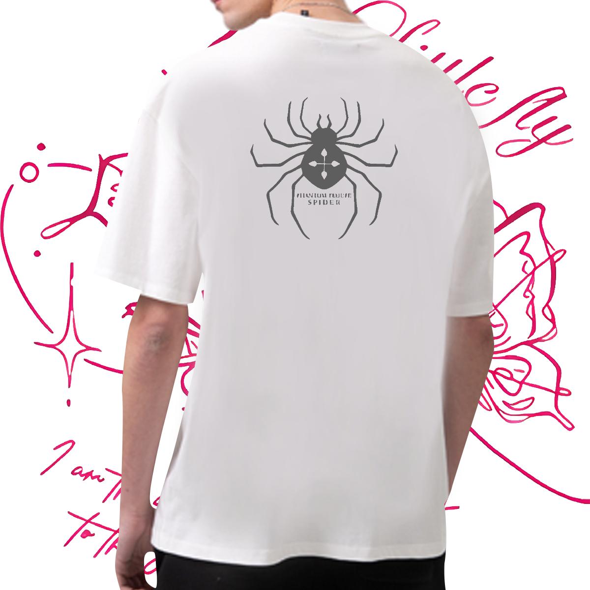 Fashion Casual T-Shirts for Men Anime Print Daily Wear Men Tops Tees Cotton Breathable Soft High Quality Tops