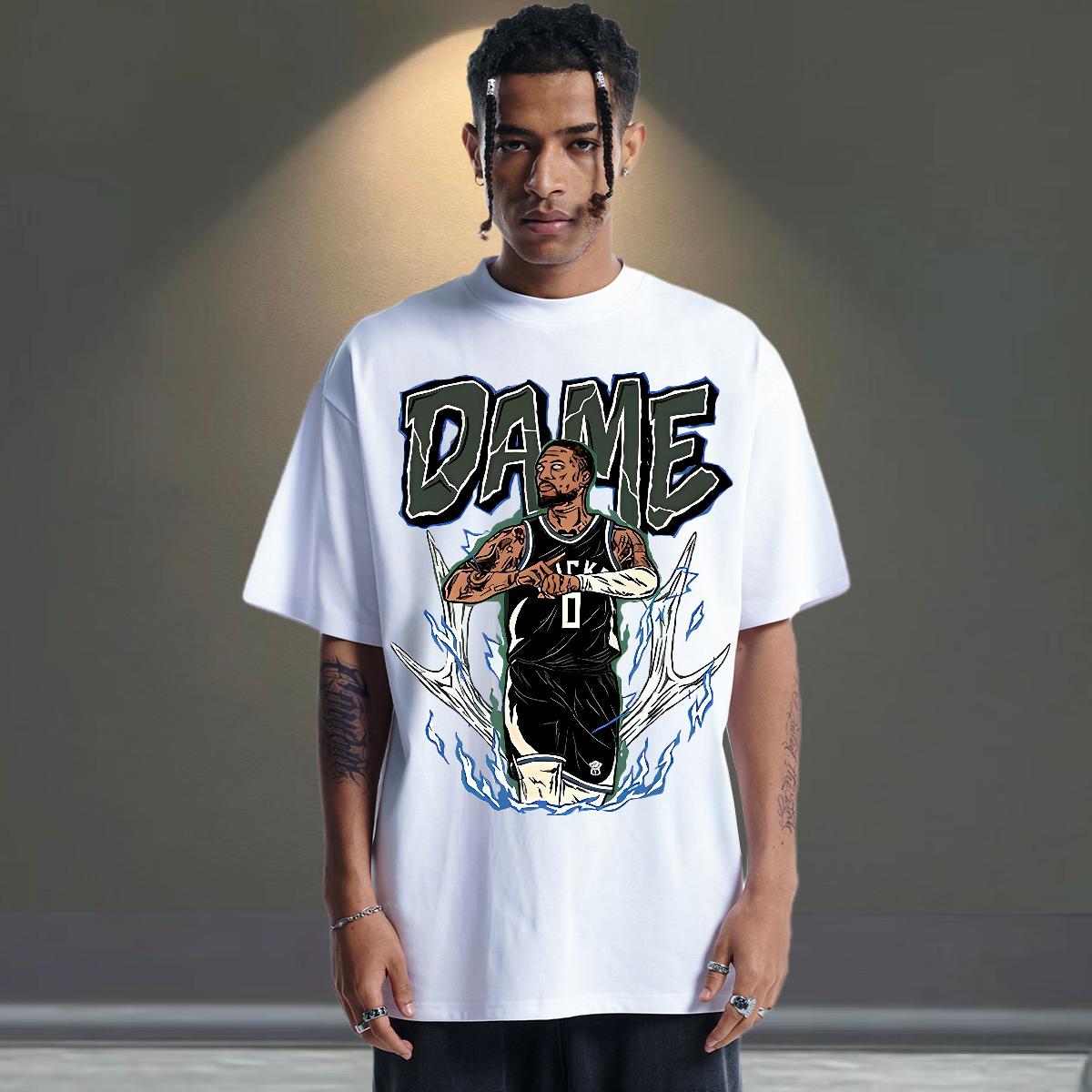 Designer T-Shirts for Men Anime Couples T Shirts Sport Cotton Breathable Loose Fit Tees Shirts