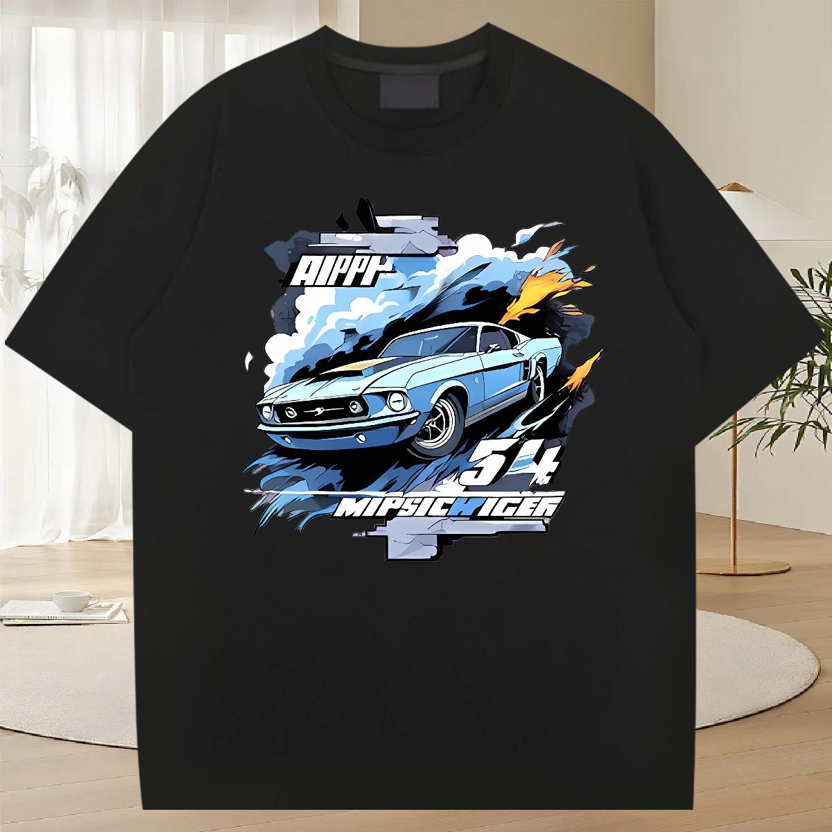 Brand T Shirts Men Custom Print Plus Size Hip Hop Street Men Clothes T-Shirt Cotton Breathable Soft Cool Tees