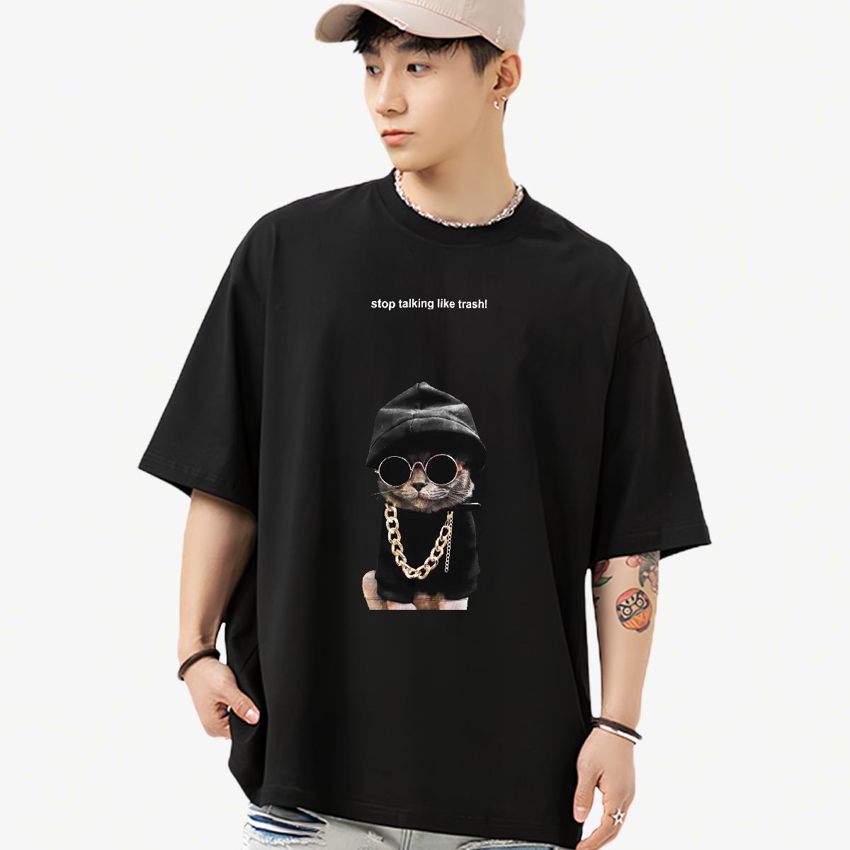 Designer Men T Shirts Street Casual Cotton Breathable Soft Couples T Shirts Designer Fashion Black Oversized Wear