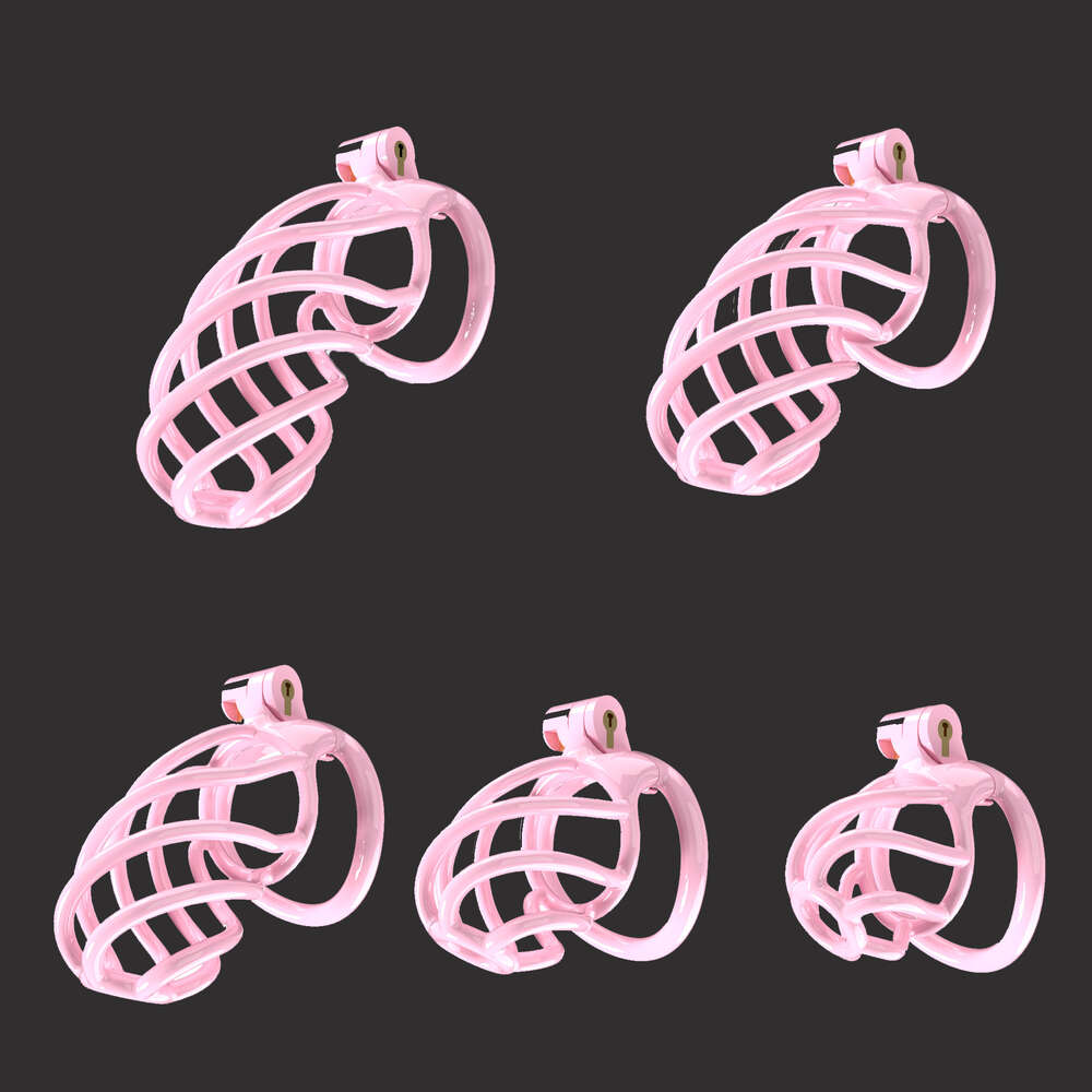 2023 SANICA BDSM Sex Toy Resin chastity Cage Male Chastity Devices Penis Lock Cock Penis Cages for Men s