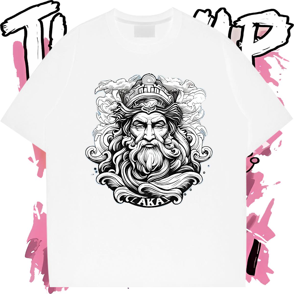 Custom Mens T Shirts Oversized Daily Wear Men Clothes T-Shirt Round Neck Short Sleeve Brand Tops