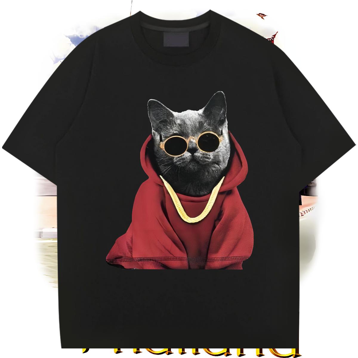 Classic Men T Shirts Casual Beach Short Sleeve Cotton O-Neck Men Tops Tees Fashion Design Floral Print Wear