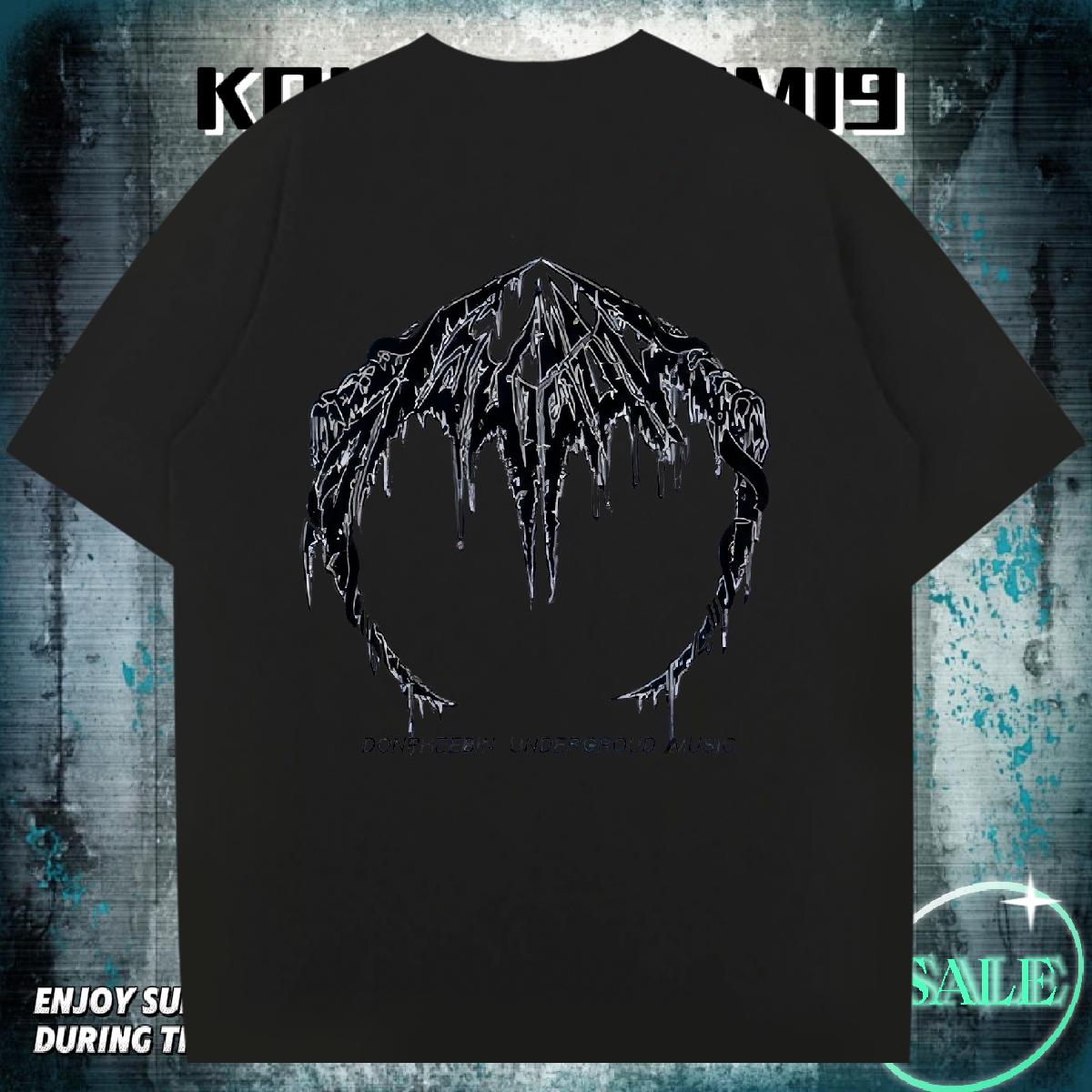 Fashion T Shirts Men Custom Anime Hip Hop Street Men Tops Tees Cotton Breathable Soft High Quality Tees Shirts