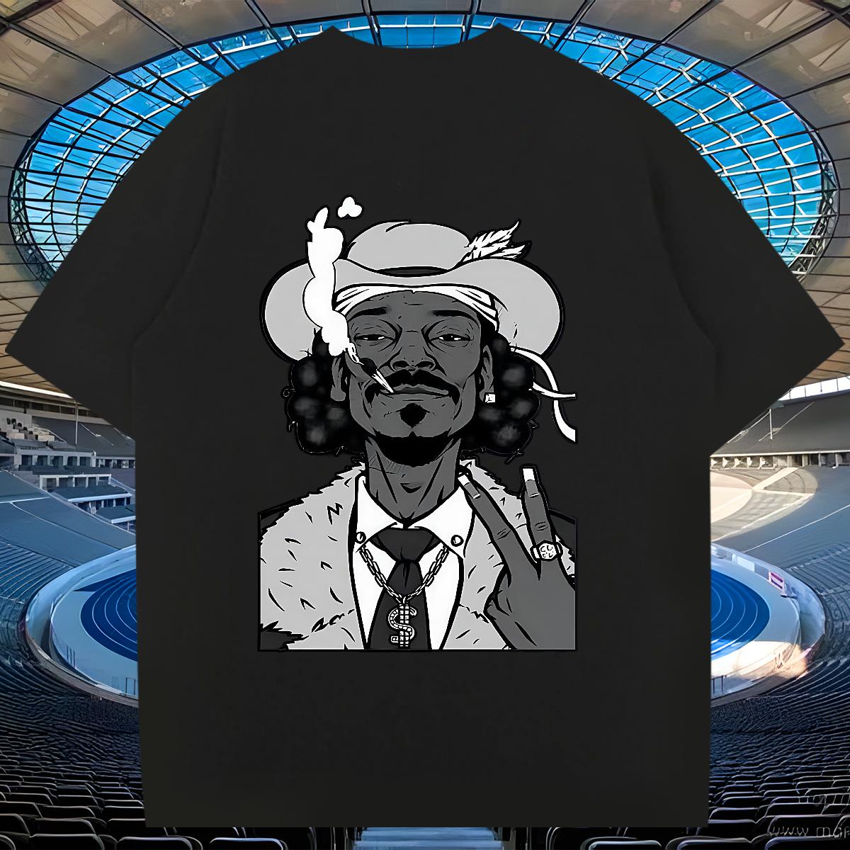 2024 Designer T Shirts Men Cartoon Print Daily Wear Couples T Shirts Breathable Crew Neck Cotton Brand Clothings
